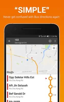 SG Dr Bus SG Bus Daily Route android App screenshot 8